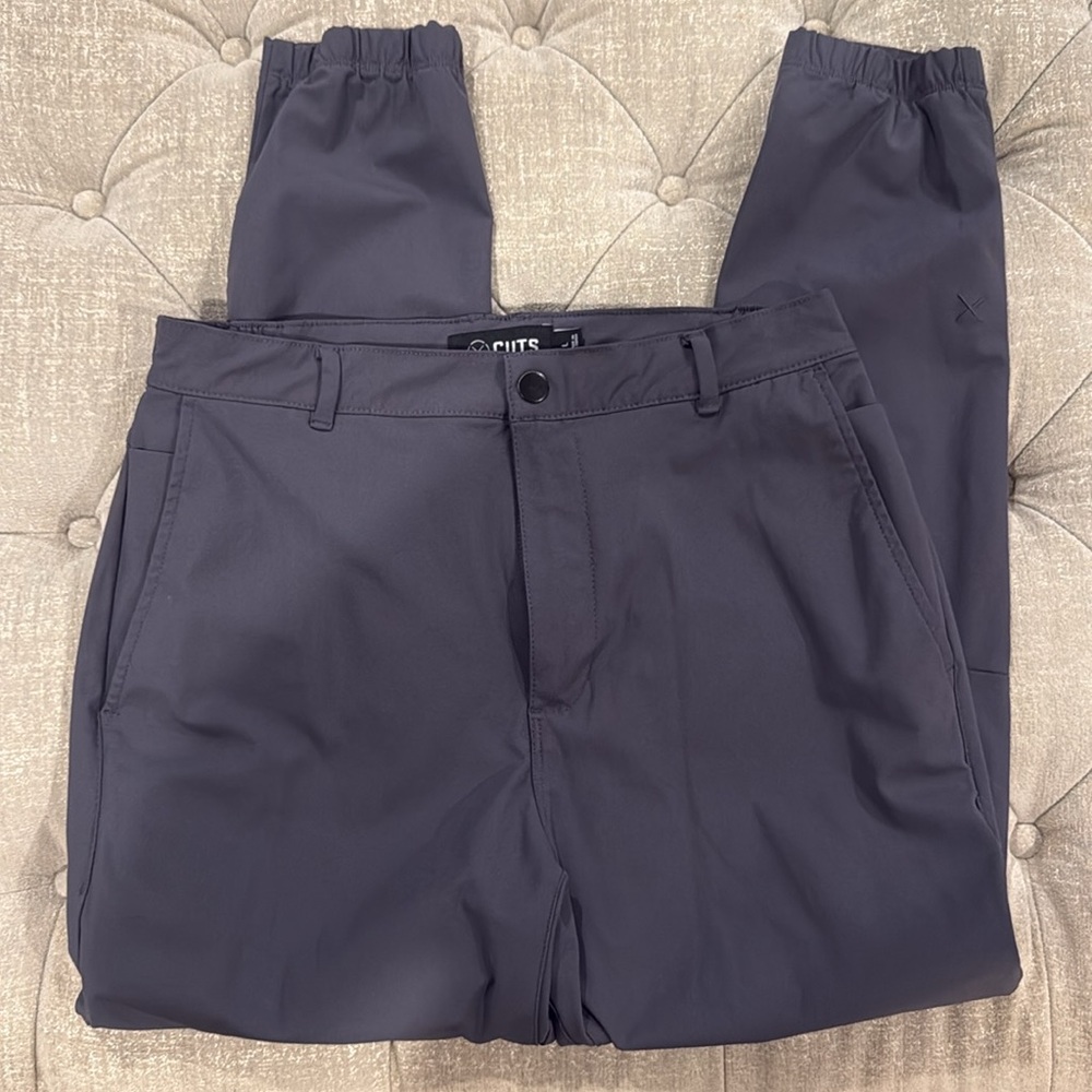 Cuts Clothing Men's Joggers - Grey - Picture 3 of 4